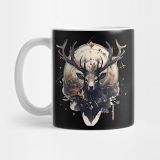 Elk deer nature Scandinavian forest Mug